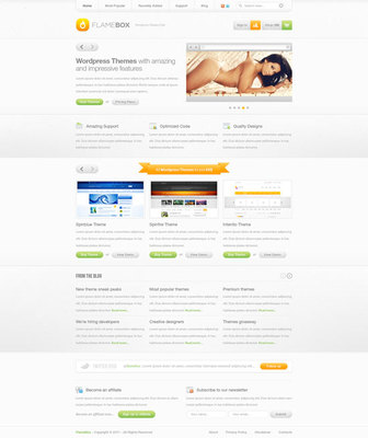 31款创意网页布局设计(三) 网页设计的艺术与实用融合